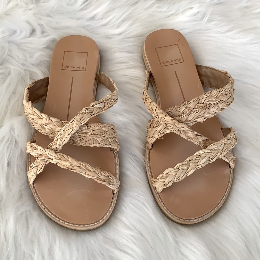 Dolce Vita Raffia Sandals